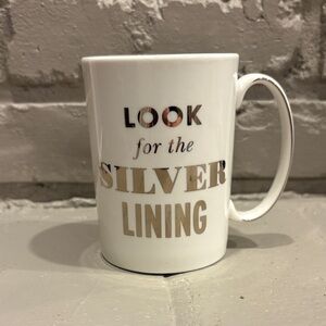 NWT Simply Sparkling Series Mug Collaboration Between Kate Spade NY & Lenox